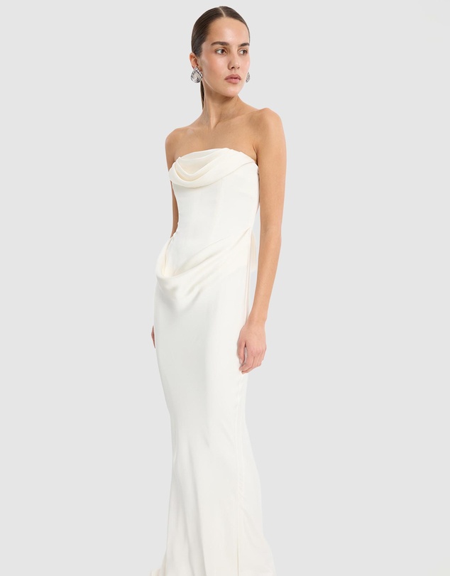 ROTATE - Corsage Long Dress