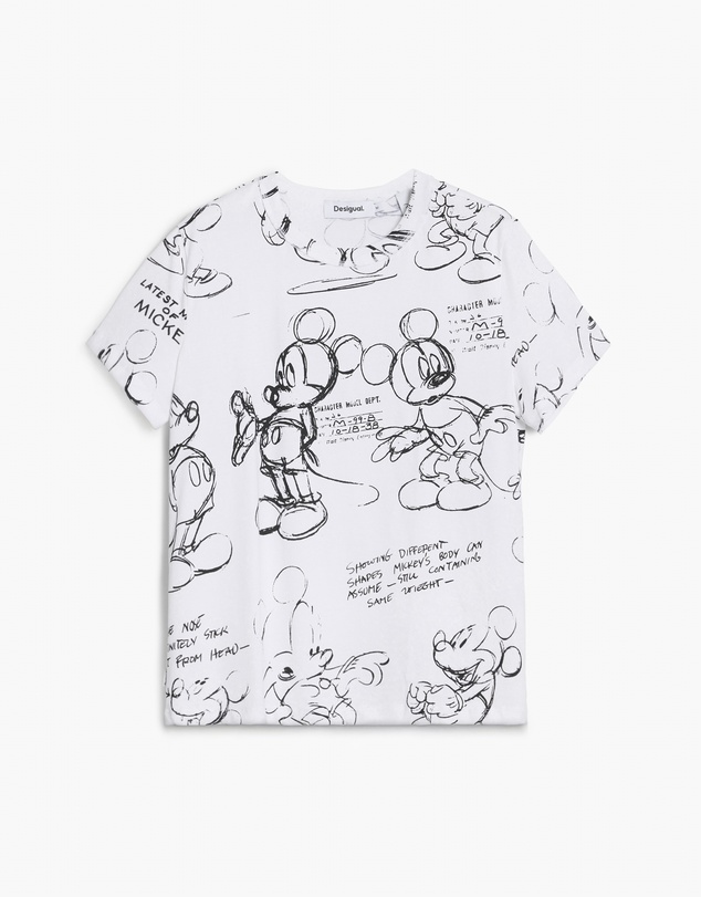Desigual - Mickey™ Sketch T-shirt