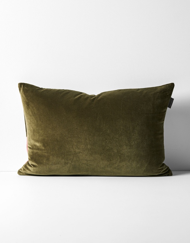 Aura Home - Velvet Stripe Cushion