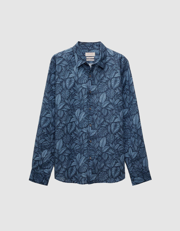 Trenery - Grove Linen Cotton Long Sleeve Shirt