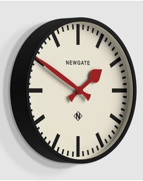 Newgate - Newgate Universal Wall Clock Railway Dial Black