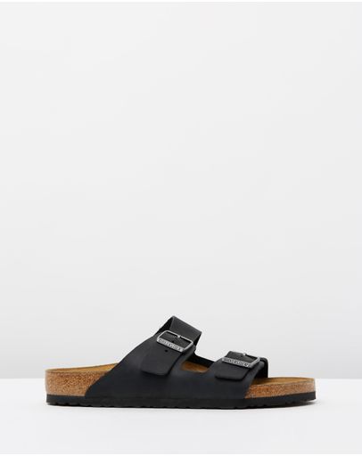 Black Oiled Leather