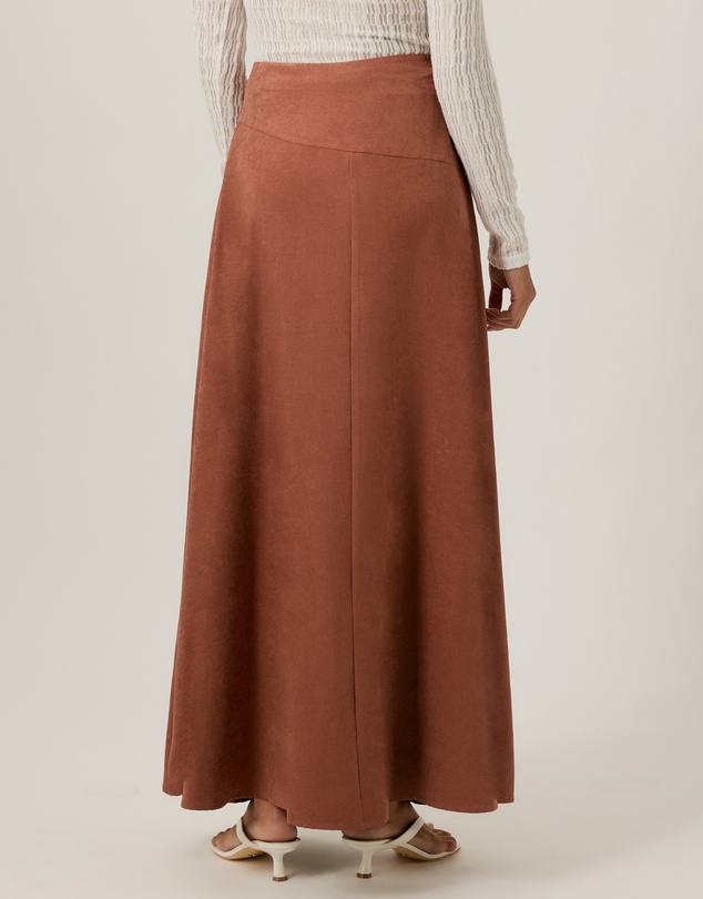 Tussah - Sophie Brushed Aline Midi Skirt
