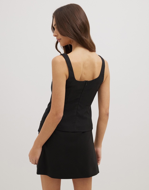 Dazie - Bossy Babe Scoop Neck Top