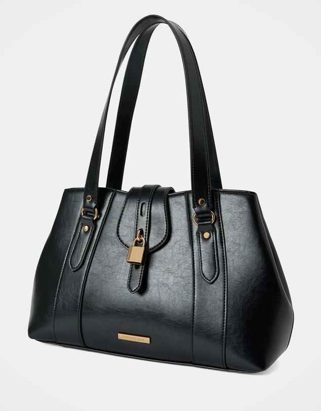 Forever New - Riley Retro Lock Tote Bag