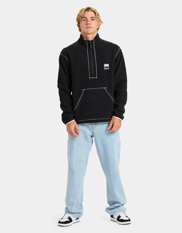 Quiksilver - Mens Mercury Polar 1/2 Zip Fleece Jumper