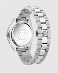 Philipp Plein - AQUASTORM 44mm Silver-Tone Analogue Watch