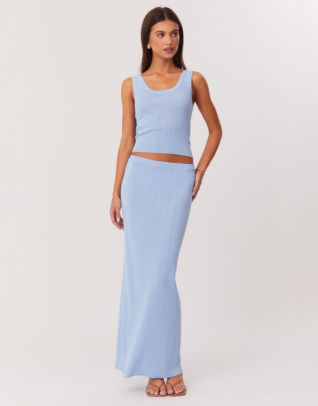 SNDYS - Rumer Shimmer Knit Maxi Skirt