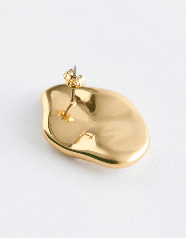 & Other Stories - Two-Toned Plate Earrings