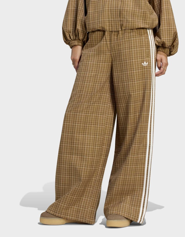 adidas Originals - LOOSE CHECK TRACK PANTS Womens
