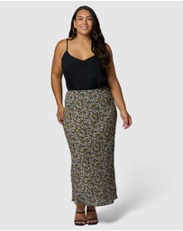 Something 4 Olivia - Emily Printed Midi Skirt