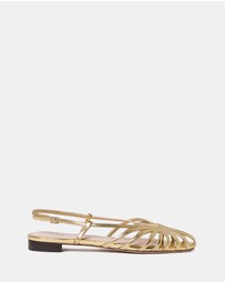 Loeffler Randall - Devon Lattice Slingback Sandals
