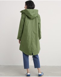 Seasalt - Seasalt Cornwall Green Seafaring Coat
