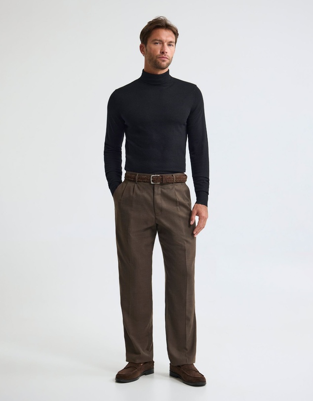 Oxford - Aaron Turtle Neck Merino Pullover