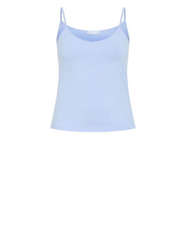 City Chic - Plus size Chloe Basic Cami - soft blue