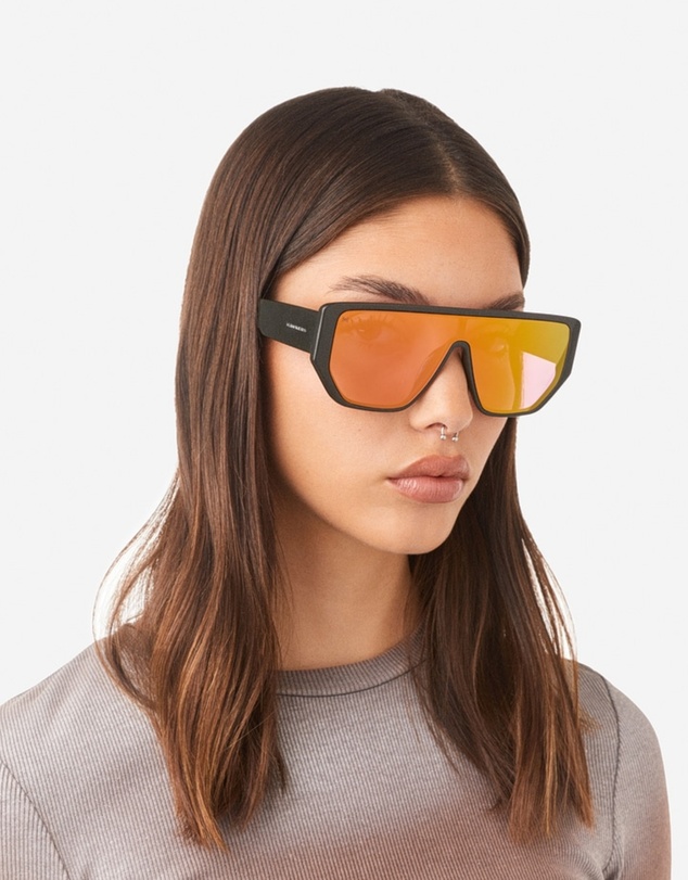Hawkers Co - HAWKERS - Dark Khaki Fucsia Eco METRO Sunglasses for Men and Women UV400