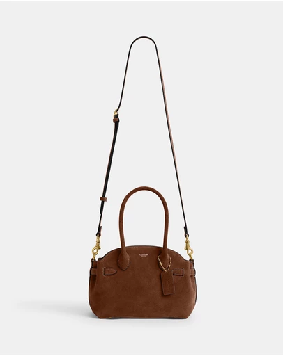 Coach - Suede Soft Empire Carryall 21