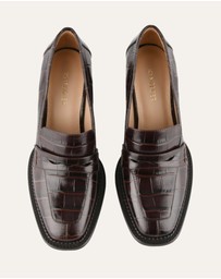 Jo Mercer - Delilah Mid Heel Loafers