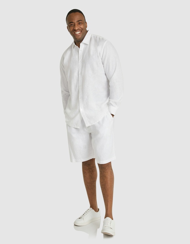 Johnny Bigg - Resort Relaxed Fit Linen Shirt