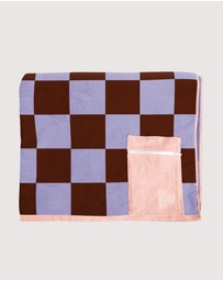 The Somewhere Co - Iced Mocha Premium Beach Towel