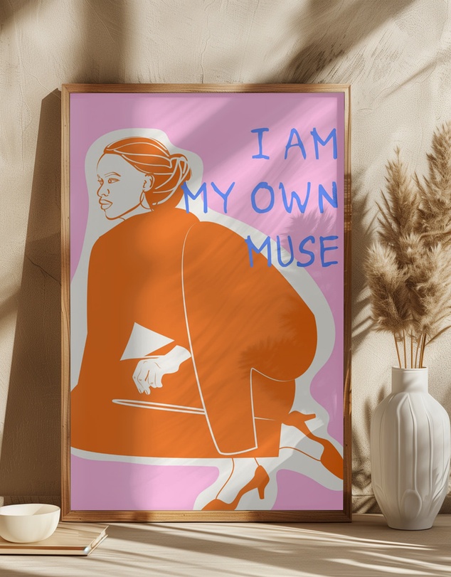 Olive et Oriel - My Own Muse by Treechild Art Print