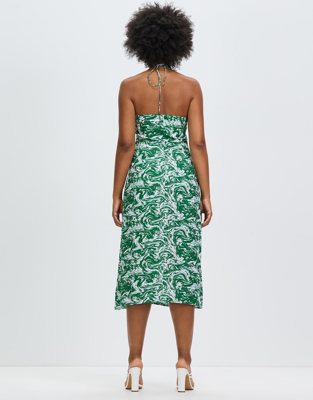 Third Form - Marble Draw In Slip Dress