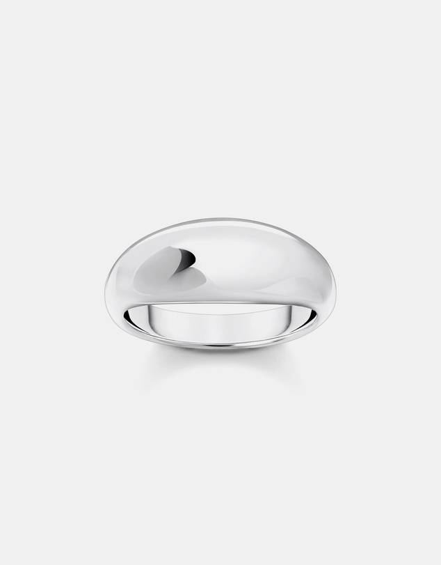 THOMAS SABO - Ring in timeless design silver