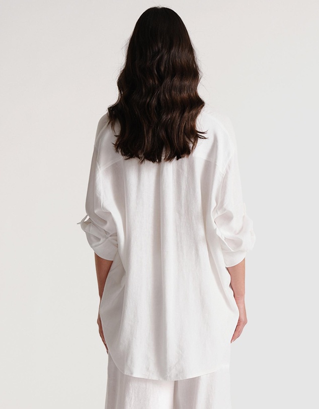 Decjuba - D-Luxe Linen Blend LS Shirt