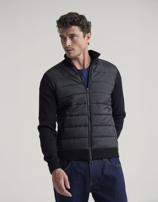 Oxford - Lorenzo Knit Sleeve Puffer Jacket