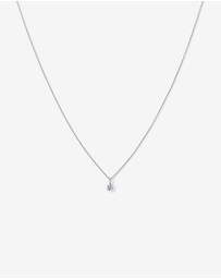 Michael Hill - 0.20 Carat TW Round Brilliant Laboratory-Grown Diamond Solitaire Pendant in Sterling Silver