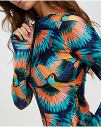 Duskii - LS Zip Rash Top