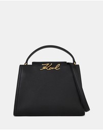 Karl Lagerfeld - Medium K/Signature Tote Bag