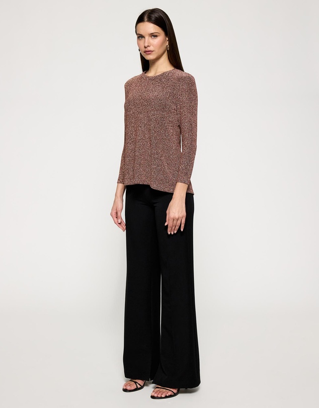 Lindsay Nicholas New York - Disco Glitter Top