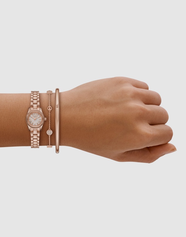 Michael Kors - Lexington Rose Gold Analogue Watch