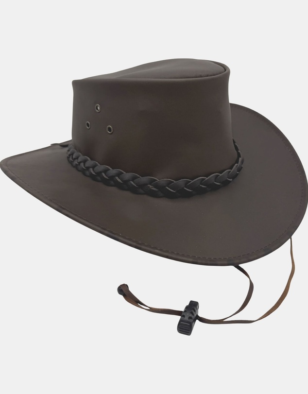 Jacaru - Jacaru 1028 Kangaroo Soft Hat with Chinstrap