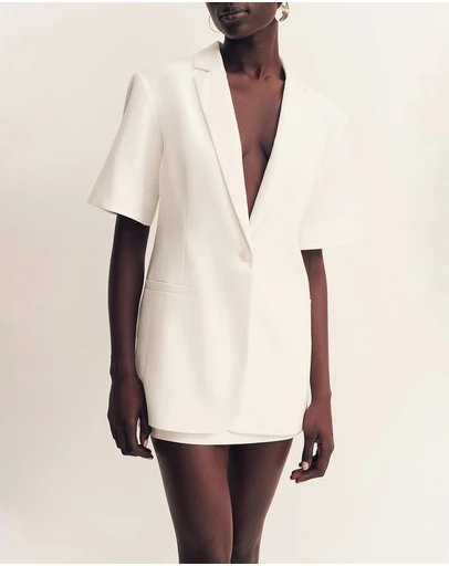 Shona Joy - Felix Short Sleeve Blazer