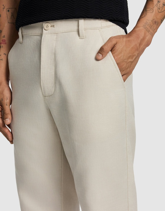 yd. - Rivera Cotton Linen Chino