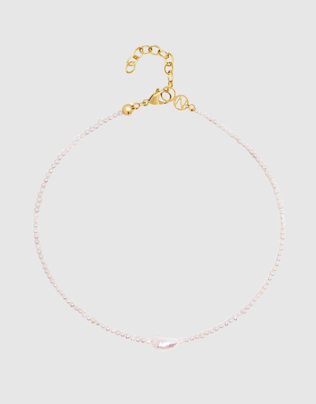 Nialaya Jewellery - Seed Pearl Choker