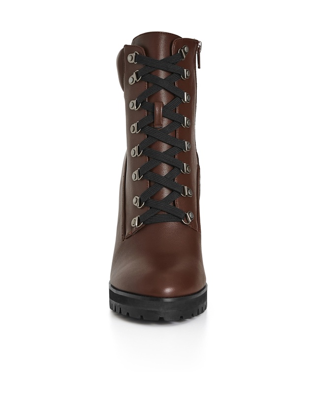 City Chic - WIDE FIT Watson Ankle Boot