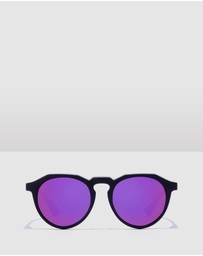 Hawkers Co - Polarized Black Joker Warwick Raw Sunglasses for Men and Women UV400