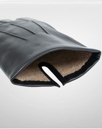 DENTS - Bath Three-Point Cashmere-Lined Leather Gloves
