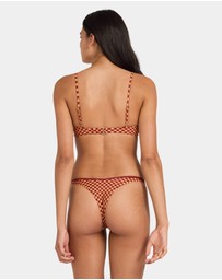 RVCA - Womens Reverberation 90s Longline Bikini Top