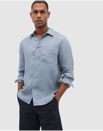 Seed Heritage - Chambray Linen Shirt