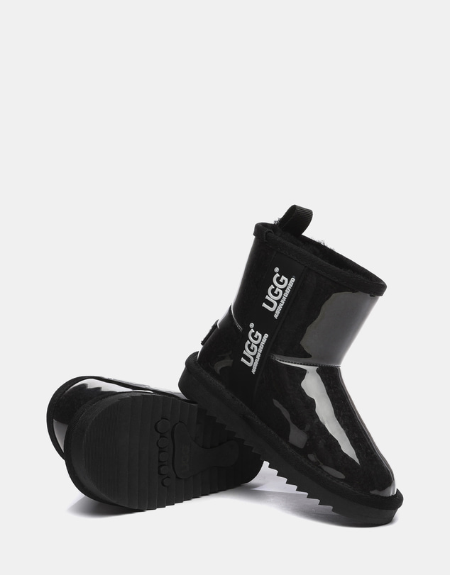 EVERAU - Australian Shepherd Ugg Kids Coated Classic TPU Upper UGG Boots
