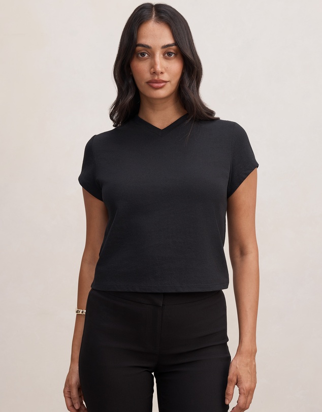 Forever New - Portia V Neck Baby T-Shirt