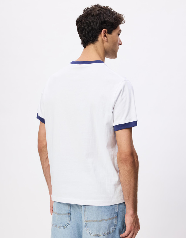 Worship - Synth Fitted Ringer Tee