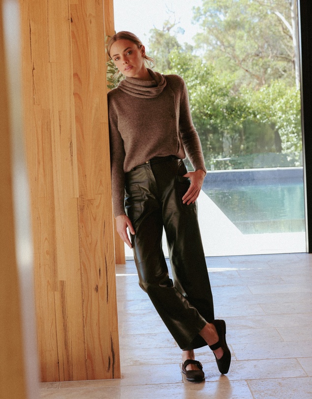 IDA+S - Odette Wool Cashmere Button Sweater