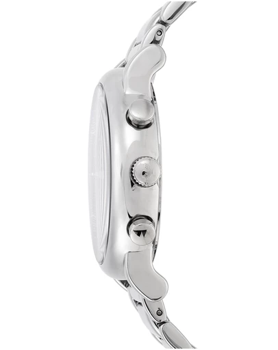 Emporio Armani - Silver Tone Chronograph Watch