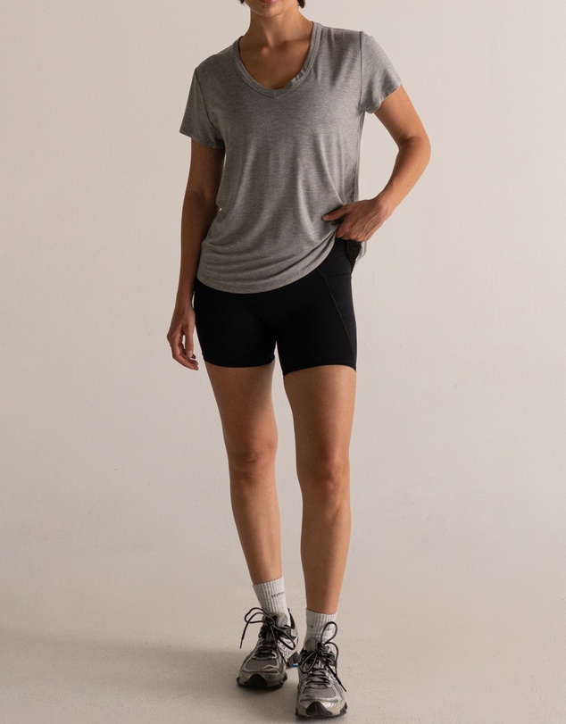 HyperLuxe The Label - V Neck Shirt