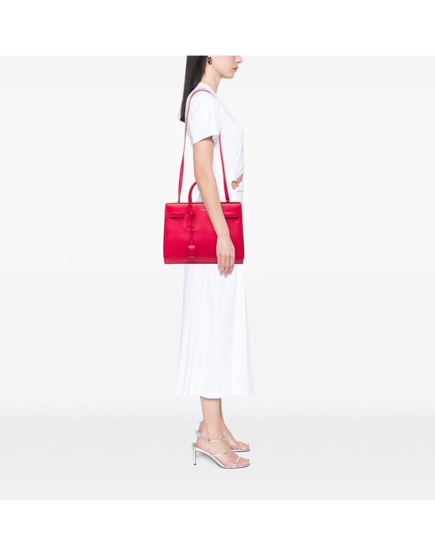 Pre-Loved by Azura Reborn - Pre-Loved Small Leather Sac De Jour Satchel